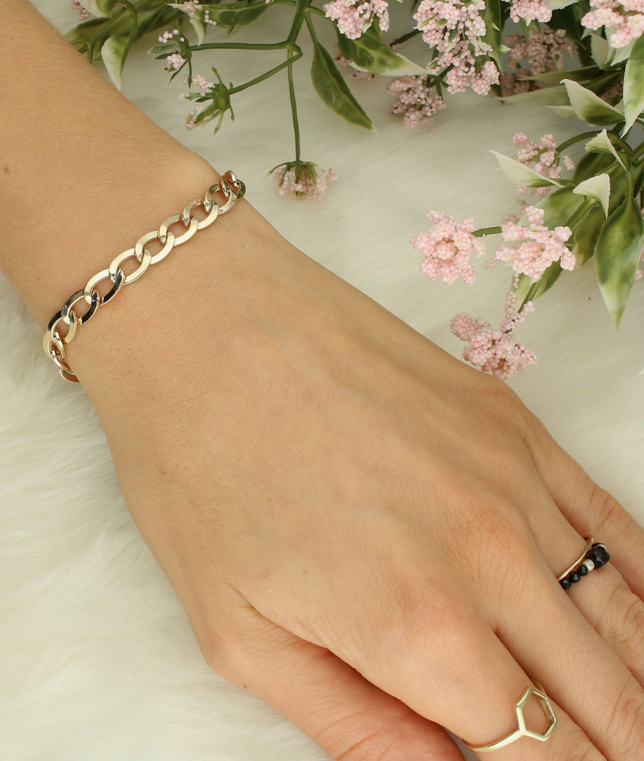 Bransoletka złota pancerka próba 375, BR 5165 375 Złota bransoletka wykonana z 9 karatowego żółtego złota. Bransoletka to idealny pomysł na prezent..jpg